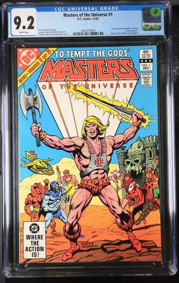 Masters Of The Universe #1 (1982) CGC 9.2