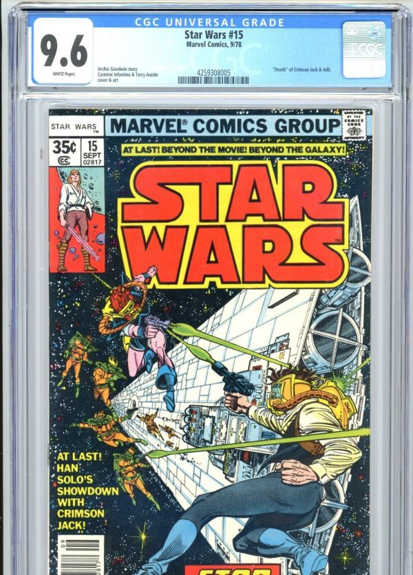 Star Wars #15 (1978) CGC 9.6