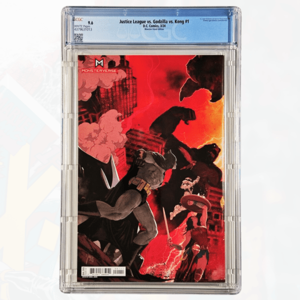 Justice League vs Godzilla vs Kong #1 (2024) CGC 9.6 - Imagen 2