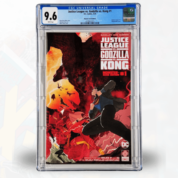 Justice League vs Godzilla vs Kong #1 (2024) CGC 9.6