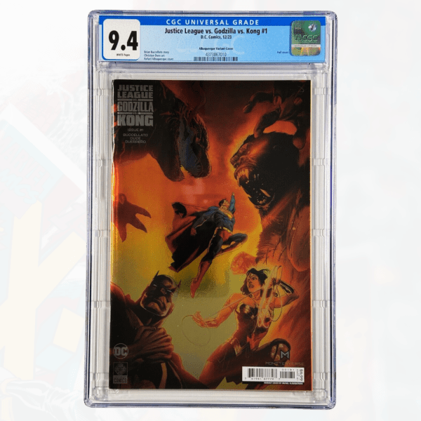 Justice League vs Godzilla vs Kong #1 (2023) CGC 9.4