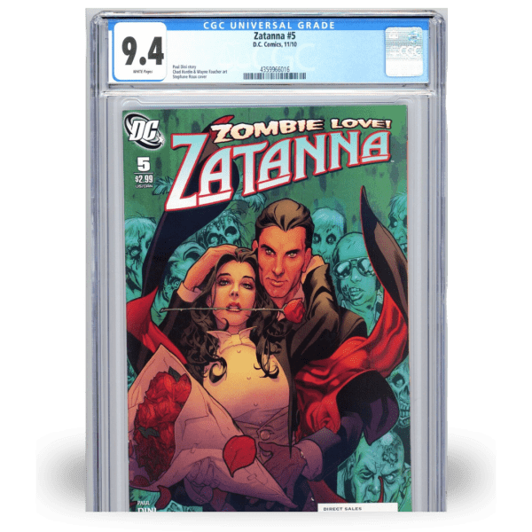 ZATANNA #5 (2010) CGC 9.4